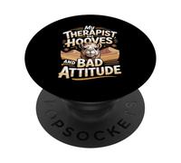 My Therapist Has Hooves And A Bad Attitude Camel Lover PopSockets Adhesive PopGrip