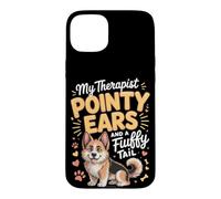 My Therapist Has Pointy Ears and a Fluffy Tail GSD Case for iPhone 15 Plus