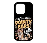 My Therapist Has Pointy Ears and a Fluffy Tail GSD Case for iPhone 15 Pro