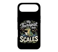 My Therapist Has Scales Caiman Reptile Exotic Pet Case for iPhone Air