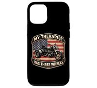 My Therapist Has Three Wheels Trike Motorbike Triker USA Case for iPhone 12/12 Pro