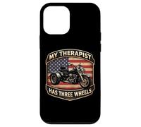 My Therapist Has Three Wheels Trike Motorbike Triker USA Case for iPhone 12 mini