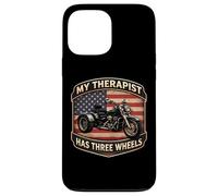My Therapist Has Three Wheels Trike Motorbike Triker USA Case for iPhone 13 Pro Max