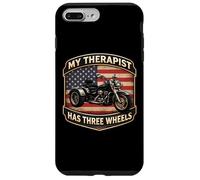My Therapist Has Three Wheels Trike Motorbike Triker USA Case for iPhone 7 Plus/8 Plus