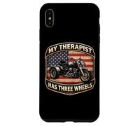 My Therapist Has Three Wheels Trike Motorbike Triker USA Case for iPhone XS Max