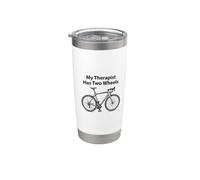 My Therapist Has Two Wheels Stainless Steel Insulated Tumbler