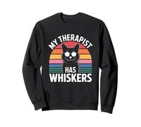 My Therapist Has Whiskers Sweatshirt