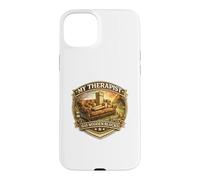 My THerapist has Wooden Blocks Viking Chess Game Player Gift Case for iPhone 15 Plus