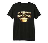 My Therapist is A Dutch Oven Sourdough Bread Baking Baker Premium T-Shirt