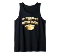 My Therapist is A Dutch Oven Sourdough Bread Baking Baker Tank Top