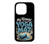 My Therapist Is a Yoga Mat Meditation Mindfulness Zen Case for iPhone 14 Pro