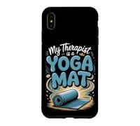 My Therapist Is a Yoga Mat Meditation Mindfulness Zen Case for iPhone XS Max