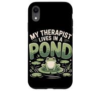 My Therapist Lives In A Pond Frog Case for iPhone XR