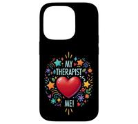 My THERAPIST loves (heart shape) me! - V2 Case for iPhone 14 Pro
