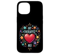 My THERAPIST loves (heart shape) me! - V2 Case for iPhone 15