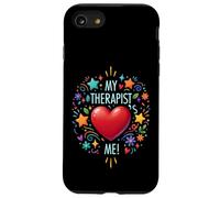 My THERAPIST loves (heart shape) me! - V2 Case for iPhone SE (2020) / 7/8