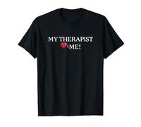 My Therapist Loves (Heart Shape) me! Value Graphic T-Shirt