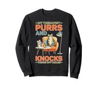 My Therapist Purrs And Knocks Things Off Tables Sweatshirt