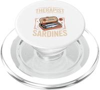 My Therapist Says I Need More Sardines PopSockets PopGrip for MagSafe