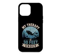 My Therapy Is 30 Feet Under Vintage Scuba Diving Case for iPhone 12 Pro Max