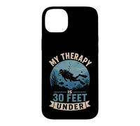 My Therapy Is 30 Feet Under Vintage Scuba Diving Case for iPhone 14 Plus