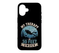My Therapy Is 30 Feet Under Vintage Scuba Diving Case for iPhone 16
