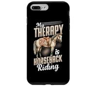 My Therapy Is Horseback Riding Horse Lover Rider Case for iPhone 7 Plus/8 Plus