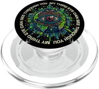 My Third Eye Can See Through You Spiritual Humor PopSockets PopGrip for MagSafe