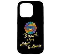 my third eye is highly allergic to drama funny spiritual Case for iPhone 15 Pro