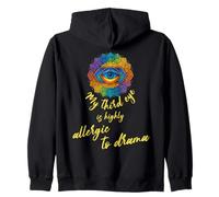 my third eye is highly allergic to drama funny spiritual Zip Hoodie