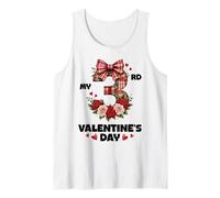 My Third Valentine Day 3rd Celebration Happy Couple Lovers Tank Top
