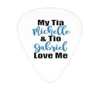 My Tia And Tio Love Me Boutique Guitar Picks Plectrums For Guitar Bass 12 Pack