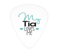 My Tia And Tio Love Me Boutique Guitar Picks Plectrums For Guitar Bass 12 Pack