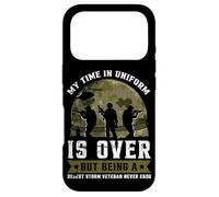 My "Time" In Uniform Is Over But Being A Desert Storm Vetera Case for iPhone 17 Pro