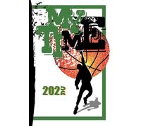 MY TIME - Kalender 2025/2026, BASKETBALL Cover deines Lieblingsteams, mit coolen Graffitis & GEOmetrischen TIERmotiven zum Färben für KREATIVITÄT, ... für mental STARKE JUNGS & MÄNNER