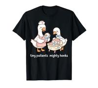 My Tiny Patients Mighty Honks Nurse Goose Family T-Shirt