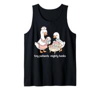 My Tiny Patients Mighty Honks Nurse Goose Family Tank Top
