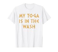 My Toga Is In The Wash Party Funny Retro Greek Party Costume T-Shirt