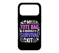 MY TOTE BAG IS BASICALLY A SURVIVAL KIT Case for iPhone 17 Pro Max