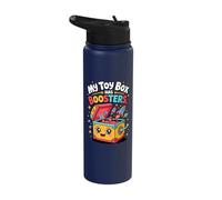 My Toy Box Has Boosters Model Rockets Kids Stainless Steel Insulated Water Bottle
