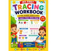 My Tracing Workbook: Fun Letter, Number, and Word Practice for Kids Ages 3-6
