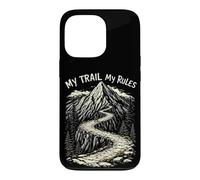 MY TRAIL My RULES Cool Mountain Biking Adventure Case for iPhone 13 Pro