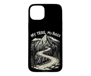 MY TRAIL My RULES Cool Mountain Biking Adventure Case for iPhone 15 Plus
