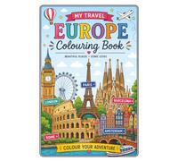 My Travel - Europe Colouring Book: beautiful places. iconic cities