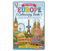 My Travel - Europe Colouring Book - Colour Your Adventure!: Colour Your Adventure! iconic cities, beautiful places, travel tips