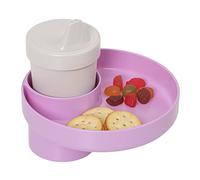 My Travel Tray - Made in USA - A Cup Holder Travel Tray for Car Seats, Enjoyed by Toddlers, Kids and Adults! (Lavender)) (Purple)