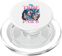 My Tribe Has Paws Husky Dog Lover Pack Design PopSockets PopGrip for MagSafe