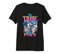 My Tribe Has Paws Husky Dog Lover Pack Design Premium T-Shirt