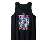 My Tribe Has Paws Husky Dog Lover Pack Design Tank Top