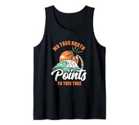 My True North Points to This Tree Palm Tree Vacation Tank Top